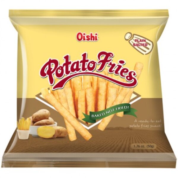 Oishi Potato Fries Orig 50g