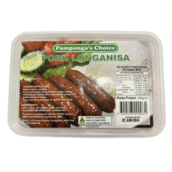 Pampanga's Choice - Pork Longanisa Classic Taste 425g