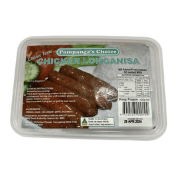 Pampanga's Choice Chicken Longanisa 425g