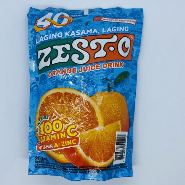 Zest-O Orange Juice Drink 250ml